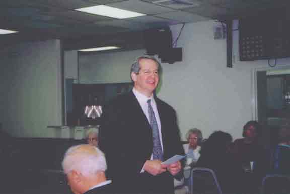 Dr. Robert Fels presents at St. Ambrose Catholic Church, Ft. Lauderdale, Singles Group, March 9, 2004: "Creating a Less Stressful Single Lifestyle."